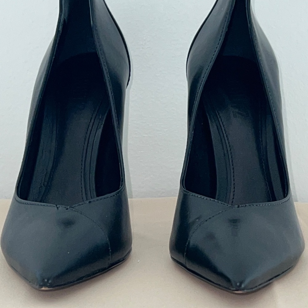 SCHUTZ Nappa Leather Pumps | Black | size 6.5 - Picture 5 of 6